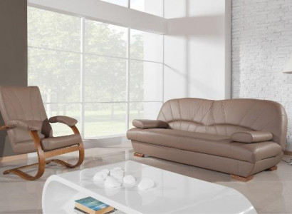 Sofa 3 Sitzer Design Sofas Polster Couchen Leder Moderne Relax Dreisitzer